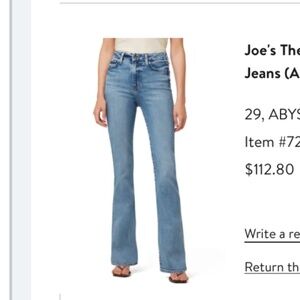 Joe’s The Hi Honey High Waist Bootcut Jean
